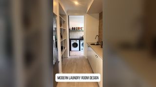 현대적인 세탁실 디자인