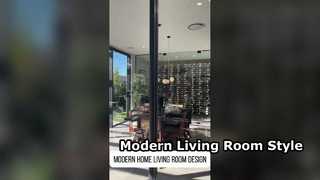 현대적인 가정 거실 디자인