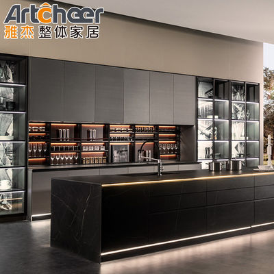 현대식 부엌 캐비닛 세부 필리핀에서 디자인