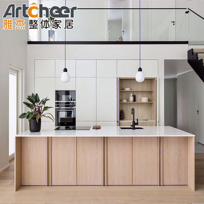 주방 캐비닛 주방 가구 단단한 목재 저장 캐비닛 디자인 작은 주방